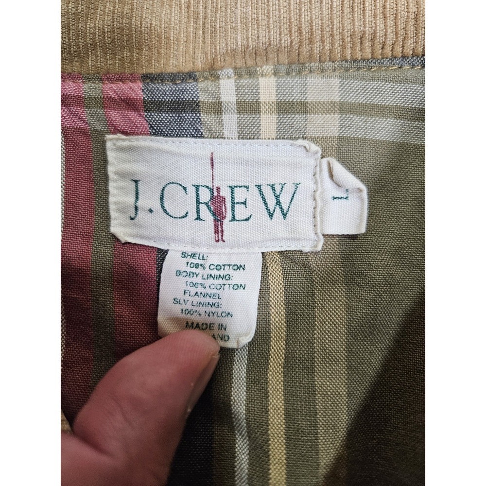 J. Crew Oarsman Corduroy Collar Barn Chore‎ Coat Men's Large Vintage Oversize - Picture 3 of 9